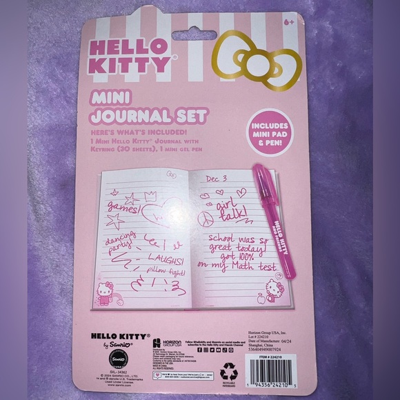 hello kitty mini journal set - Picture 3 of 3